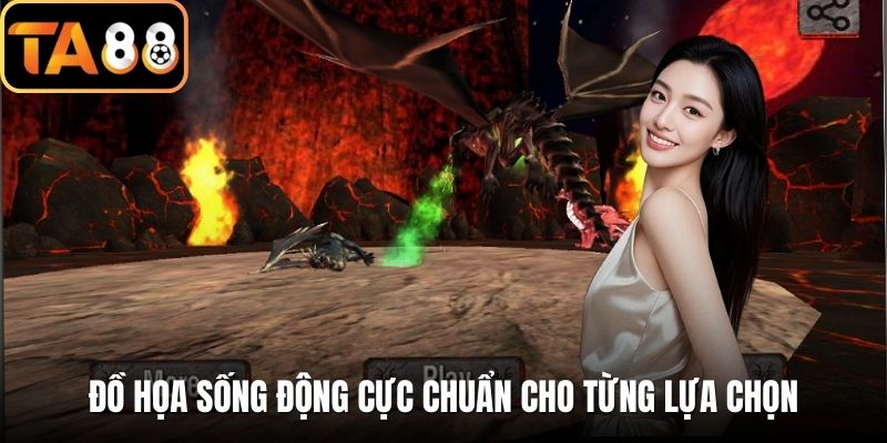 Đồ họa sống động cực chuẩn cho từng lựa chọn
